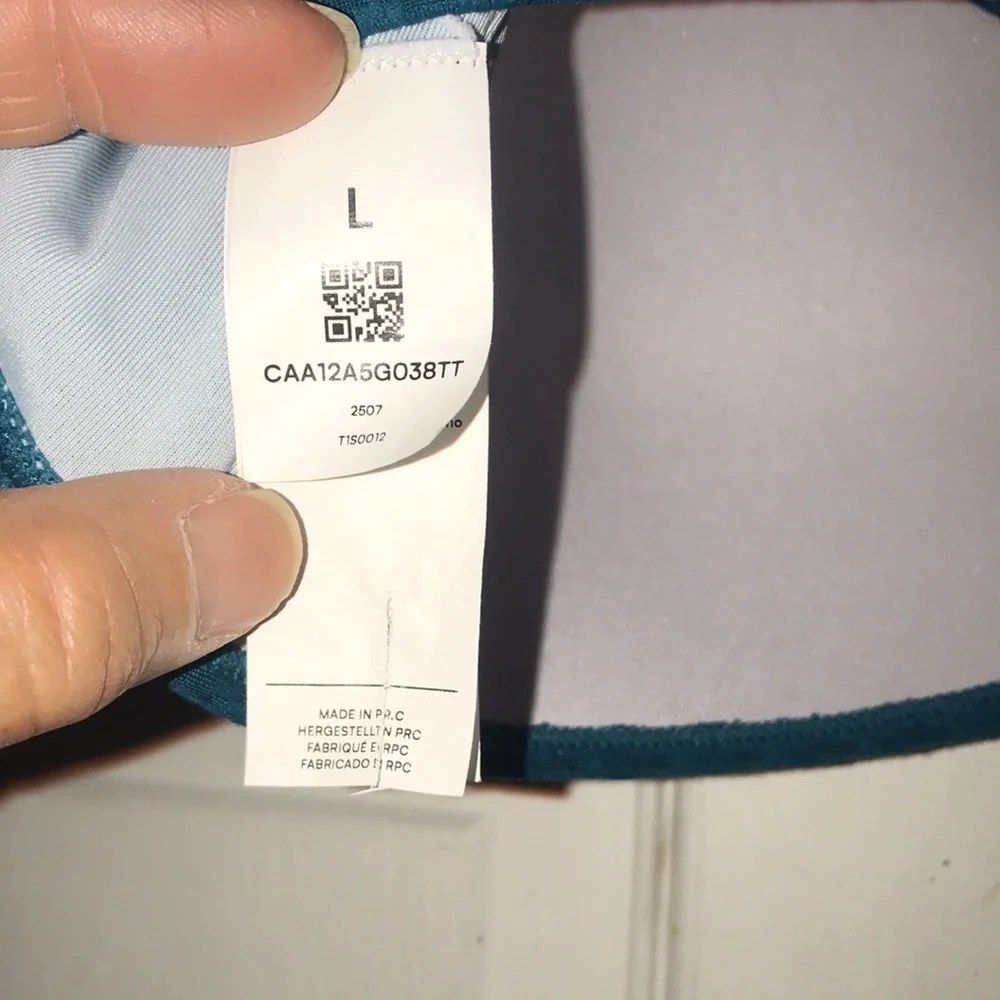 NWOT Teal Women's Bikini Top